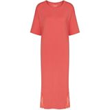 Nachthemd - Zacht - Korte Mouwen - Stof - Met Kant