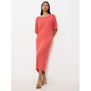 TRIUMPH - Timeless Sensuality - Nachthemd - Koraal - Lang/maxi - Halve Mouw