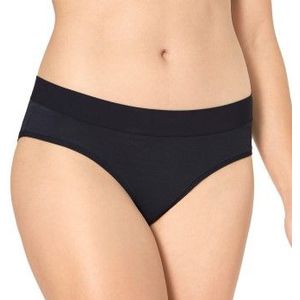 Allround - Go hipster dames slip - Naadloze super comfortabele dames onderbroek - Zeer elastisch - onesize - One size - Zwart