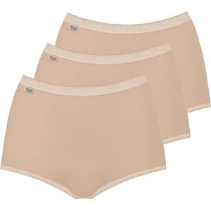 Sloggi - Basic+ - Maxi Slip - Zwart - 95% Katoen - Set van 3