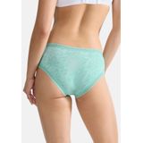 Sloggi - Crush Go - 3-pack Hipsters - Turquoise - Biologisch Katoen