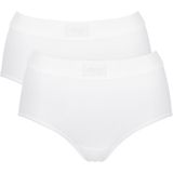 Sloggi - Double Comfort - Slipje - Zwart - Biologisch Katoen - 2-pack