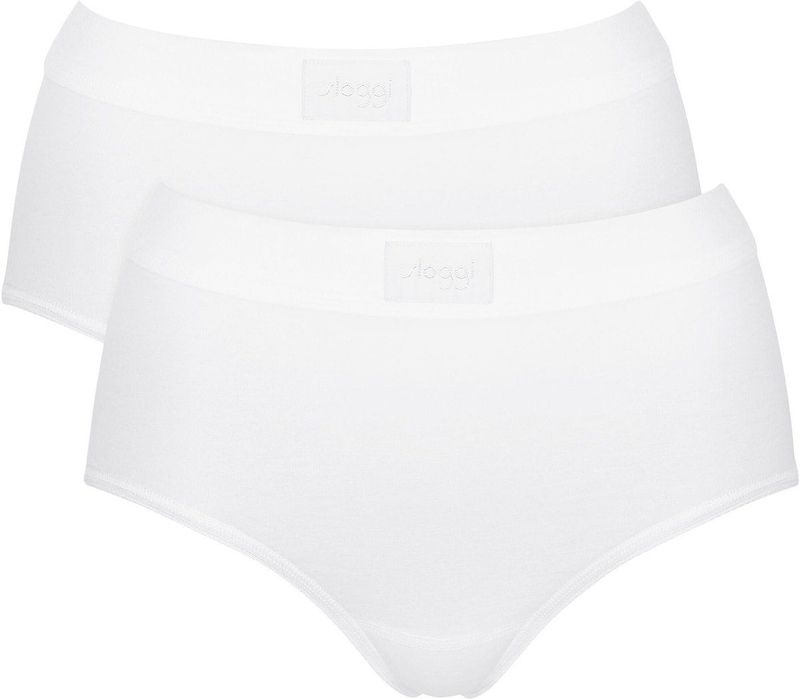 Sloggi - Double Comfort - Slipje - Zwart - Biologisch Katoen - 2-pack