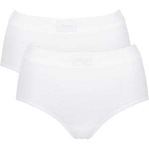 Sloggi - Double Comfort - Maxi Slipje - Zwart - 2-Pack - Biologisch Katoen