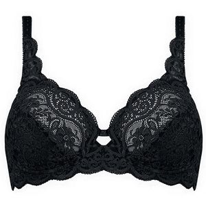 Triumph - Amourette 300 W - Beugel BH - Zwart - Kanten