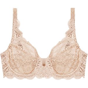 Triumph Amourette Charm WD Beugelbeha met afneembare bandjes dames, Creamy Dream, 95E
