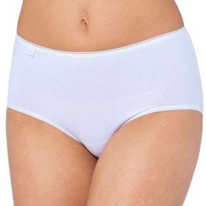 Sloggi dames 24/7 midi heup slip - Natural katoen - 52 - Wit