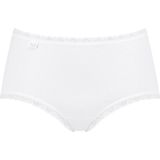 Sloggi - Midi-slip - Zwart - Katoen - 24/7 Cotton Lace-collectie