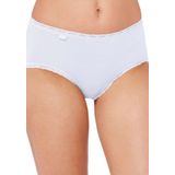 Sloggi - 24/7 Lace - Midi Slip - Zwart - Katoen - 3-Pack