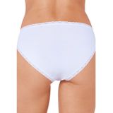 Sloggi - 24/7 Lace - Slips - Zwart - Katoen - Verpakking van 3