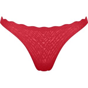 Sloggi - ZERO Feel Bliss - String - SHANGHAI RED - Naadloos met Kantlook