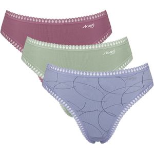sloggi - GO Crush High Leg C3P - Slips - 3-pack - Meerdere Kleuren
