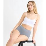 SLOGGI - Basic+ - Set van 4 Maxi Slips - Grijs - Katoen