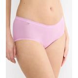 Sloggi - Basic - Slip - Lichtroze, Donkerroze, Creme, Grijs - Katoen, Elastaan - 4-Pak