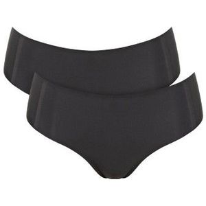 Sloggi - Zero Feel 2.0 - Hipsterbroek - Zwart - Katoen