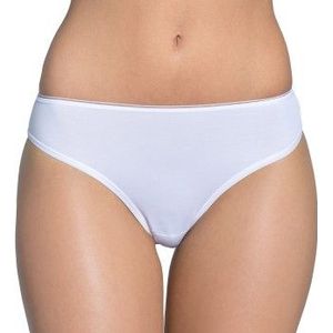 Sloggi - Feel Sensational - Dames Tai Slip - Wit - Katoen/Polyamide