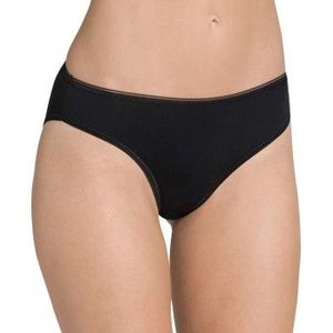 Sloggi Feel sensational Tai dames slip - Elastisch katoenen dames onderbroek - ondergoed  - Zwart