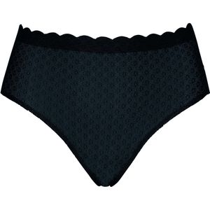 Sloggi - ZERO Feel Lace - Hoge Dames Slip - Zwart