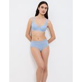 PJ Salvage - Top - Lichtblauw - Dierenprint - Mouwloos