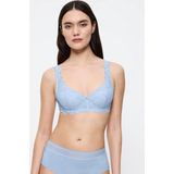 PJ Salvage - Top - Lichtblauw - Dierenprint - Mouwloos