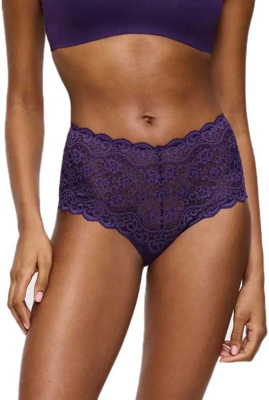 TRIUMPH - Amourette - Maxi Slip - Donker Violet - Polyamide