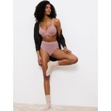 TRIUMPH - Signature Sheer - Hoge Slip - Roze - Kant