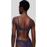 TRIUMPH - Body Make-Up Illusion Lace - BH - Donker Violet - Polyamide