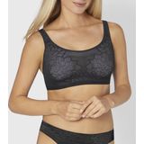 Triumph - Fit Smart Beugelloze Bh - Kleur: Zwart - Materiaal: Kant
