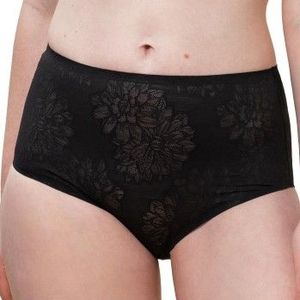 Fit - Smart Maxi Slip - Zwart - Kanten Slip