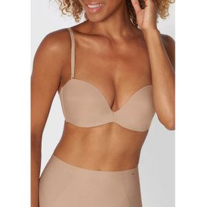 TRIUMPH - Stepy - Bandeau-BH - Zand - Polyamide/Polyester/Elasthan/Katoen