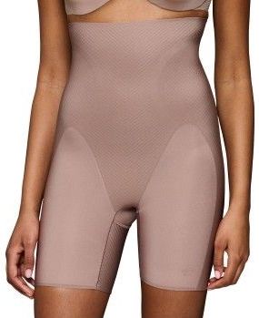 Triumph - BMU Illusion Curve - Dames Onderbroek - Bruin - Super HW Mid-Thigh