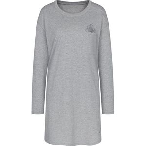 Dark Grey Melange - Nachtmode - Katoen - Casual