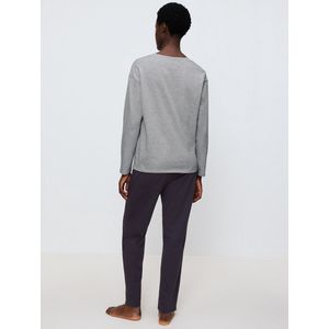 PK 01 LSL - Pyjama - Donkergrijs Melange