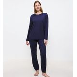 Triumph - Endless Comfort - Nachthemd - Blauw - Dark Combination