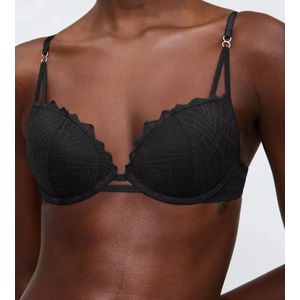Triumph - That Night In Vegas - Kanten Push Up BH - Zwart