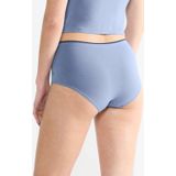 Sloggi - GO Sense - Hoge Slips - Grijsblauw - Set van 2