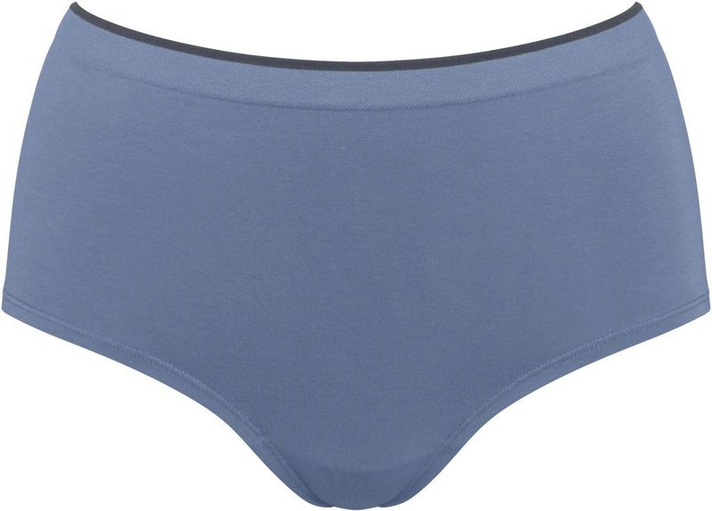 Sloggi - GO Sense - Hoge Slips - Grijsblauw - Set van 2