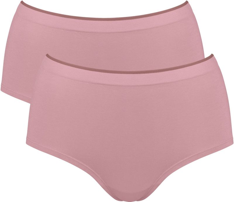Sloggi - Go Sense - Taille Slip - Roze - 2-pack - High Waist