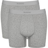 Sloggi - EVER Ease Short - Heren Onderbroek - Grijs - 2-pack