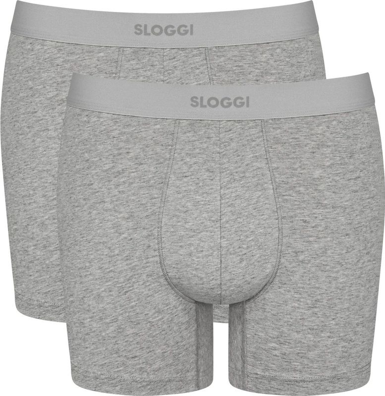 Sloggi - EVER Ease Short - Heren Onderbroek - Grijs - 2-pack