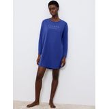 Triumph - NDK LSL 04 - Nachthemd - Silence - Lange Mouwen - 100% Katoen