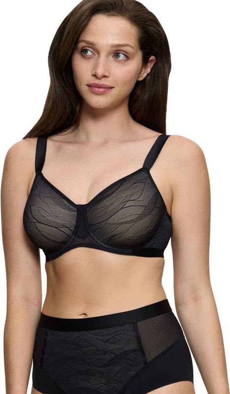 Triumph Luchtige Sensation Minimizer beha, Zwart, 75D
