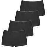 SLOGGI - Boxer Feel Sensational - Wit - Katoen - Set van 4