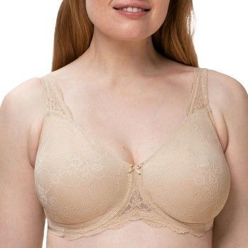 Triumph Minimizer-BH Contouring Sensation W01 verkleinert die Brust optisch um eine Cup-Größe, florale Spitze