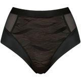 Triumph - Airy Sensation Maxi - Damesslipjes - Hoog Getailleerd - Zwart