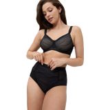 Triumph - Airy Sensation Maxi - Damesslipjes - Hoog Getailleerd - Zwart