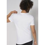 Sloggi Men GO Shirt O-Neck Slim Fit - heren T-shirt (1-pack) - wit