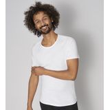 Sloggi Men GO Shirt O-Neck Slim Fit - heren T-shirt (1-pack) - wit
