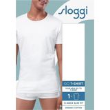 Sloggi Men GO Shirt O-Neck Slim Fit - heren T-shirt (1-pack) - wit