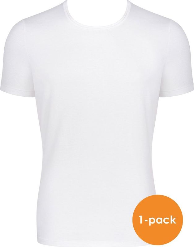 Sloggi Men GO Shirt O-Neck Slim Fit - heren T-shirt (1-pack) - wit